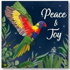 Greeting Card Enchanted Lorikeet