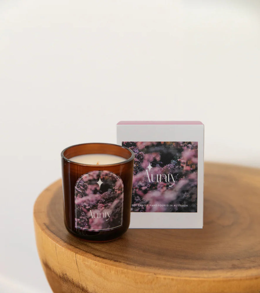 Introducing our Aunty Candle – a heartfelt tribute to the special Aunty in your life. Celebrate her warmth, love, and wisdom with this thoughtful gift, perfect for showing appreciation and making her feel cherished every day.