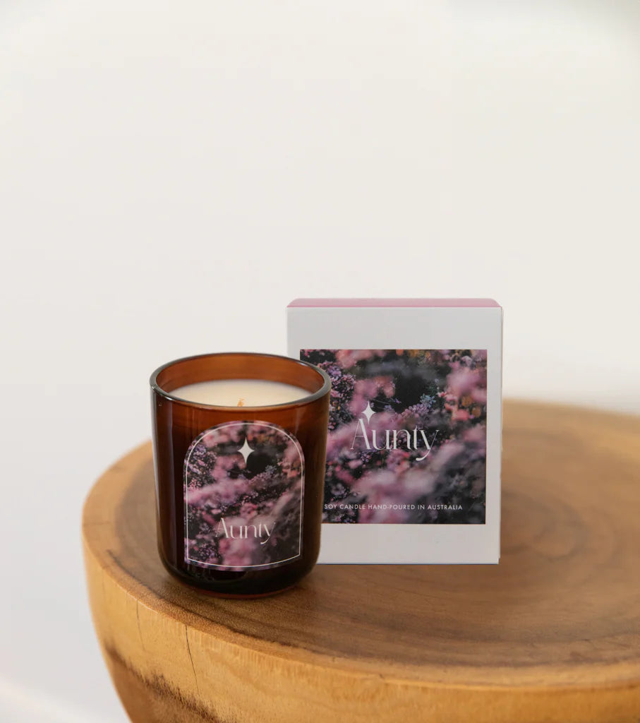 Introducing our Aunty Candle – a heartfelt tribute to the special Aunty in your life. Celebrate her warmth, love, and wisdom with this thoughtful gift, perfect for showing appreciation and making her feel cherished every day.