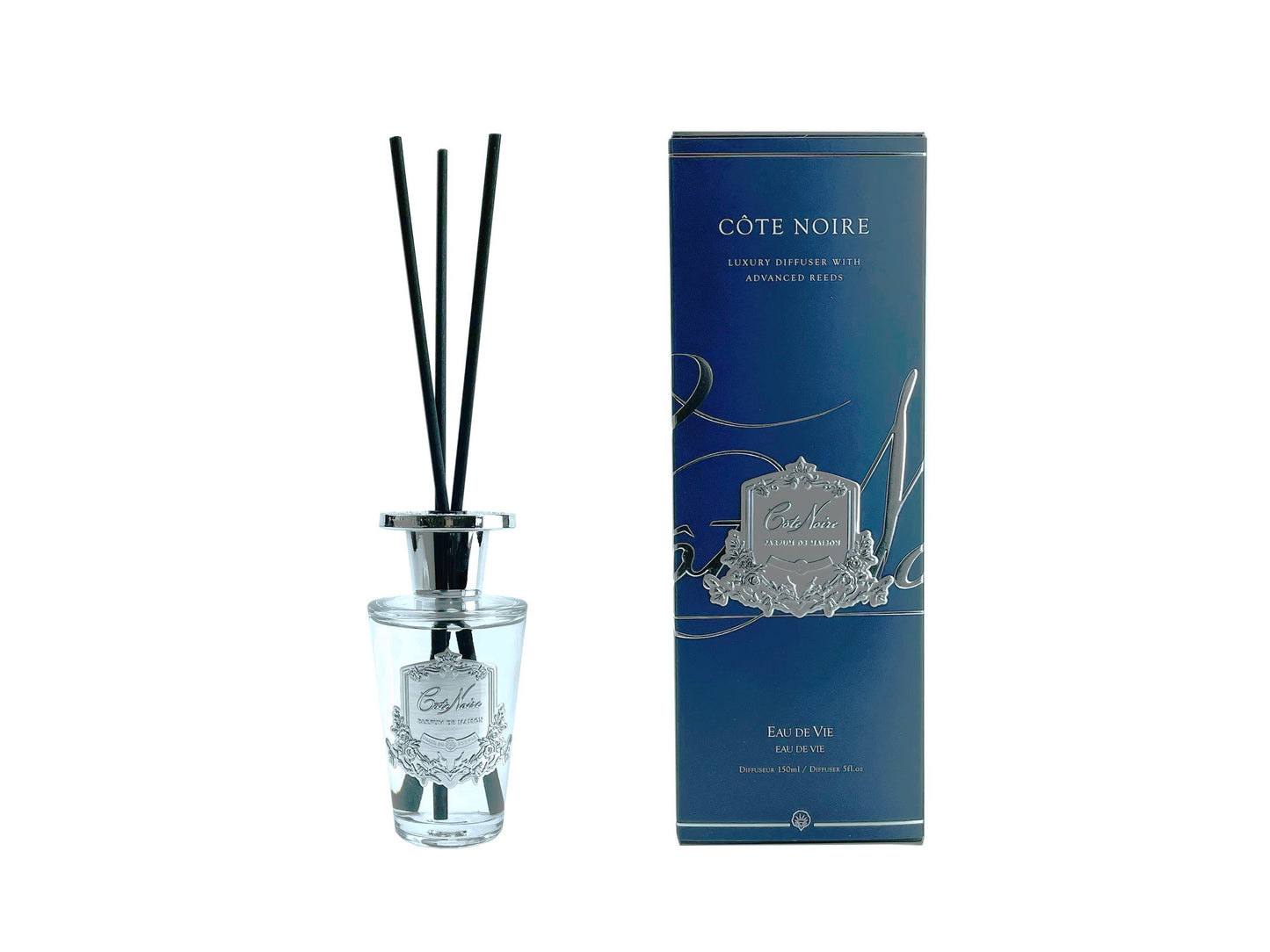 Silver 150ml Diffuser - Eau De Vie