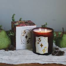 Introducing our limited edition Saint Flores Soy Candle in Italian Pear and Freesia – the perfect addition to your home or as a thoughtful gift for someone special.