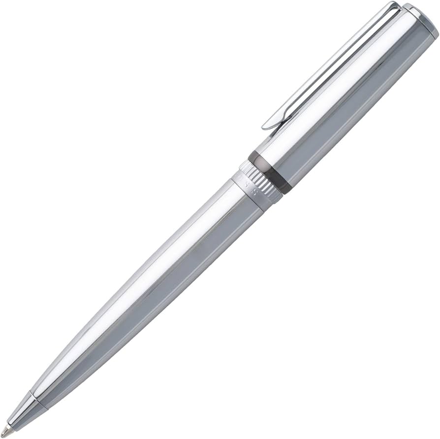 Hugo Boss - Ballpoint Pen Gear Metal Chrome