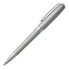 Hugo Boss Ballpoint Pen - Essential Matte Chrome