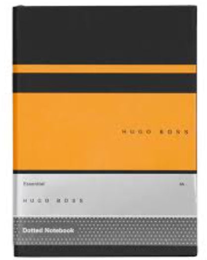 Hugo Boss - Notebook A5 Gear Matrix Yellow Dots