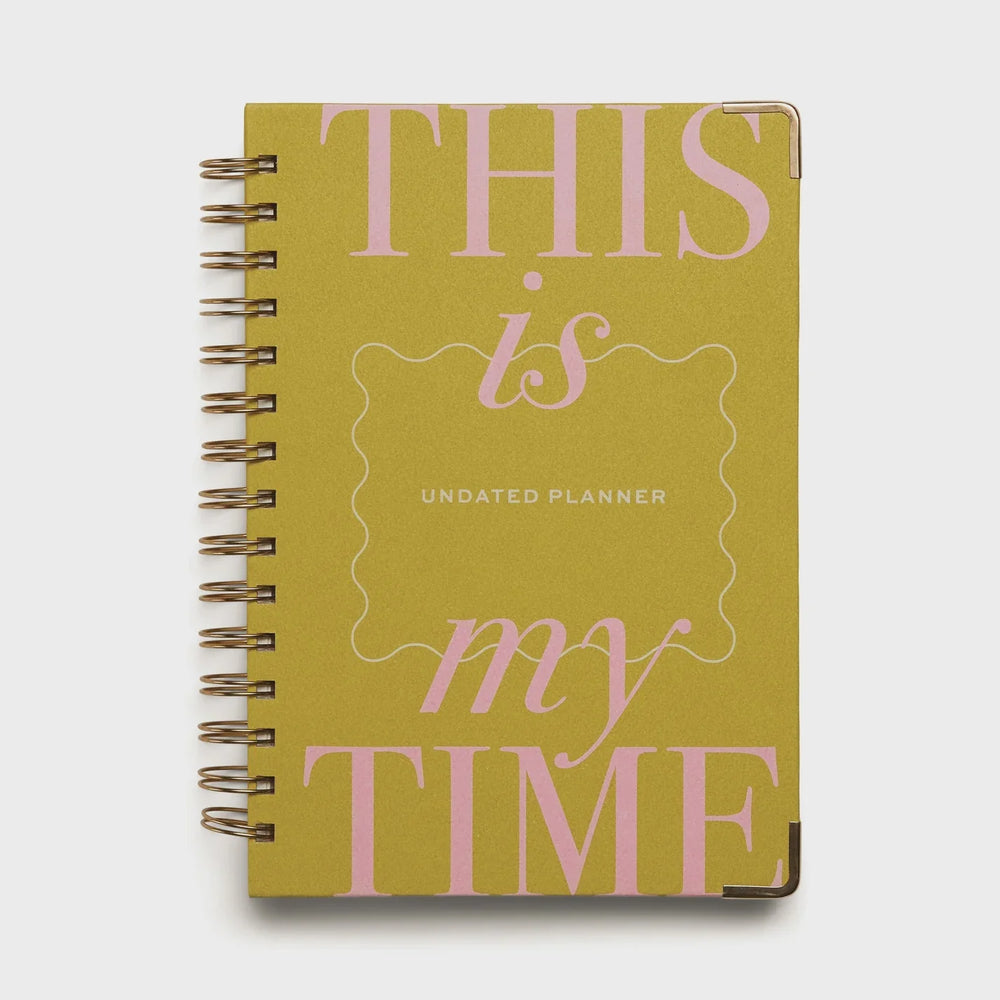 Undated 13 month Perpetual Planner - My Time