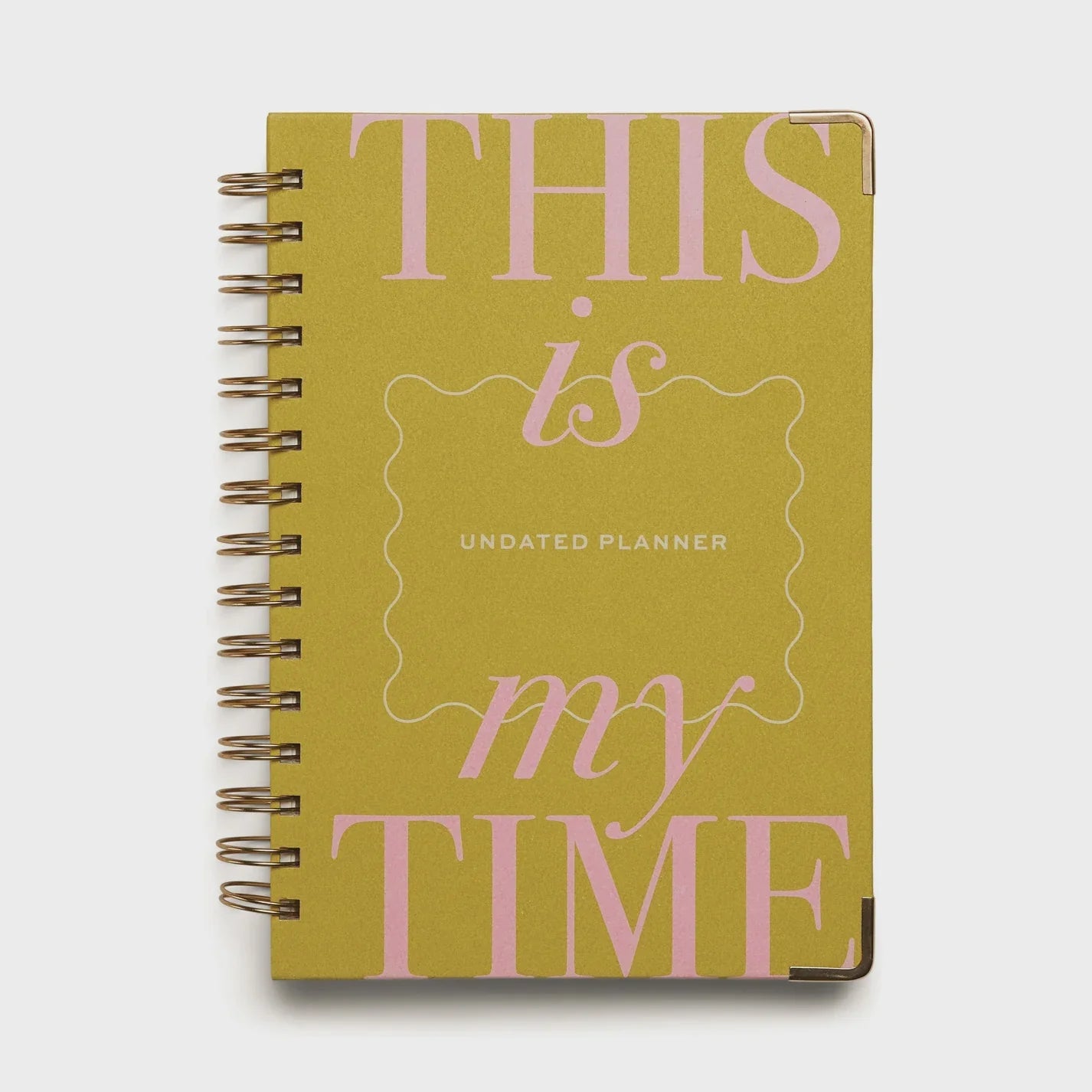 Undated 13 month Perpetual Planner - My Time