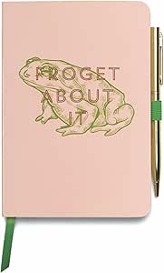 Vintage Sass Notebook with Pen - Froget About It