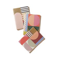 Flex Notebooks Saddle Stitch Spine Mod Geo (set of 3)