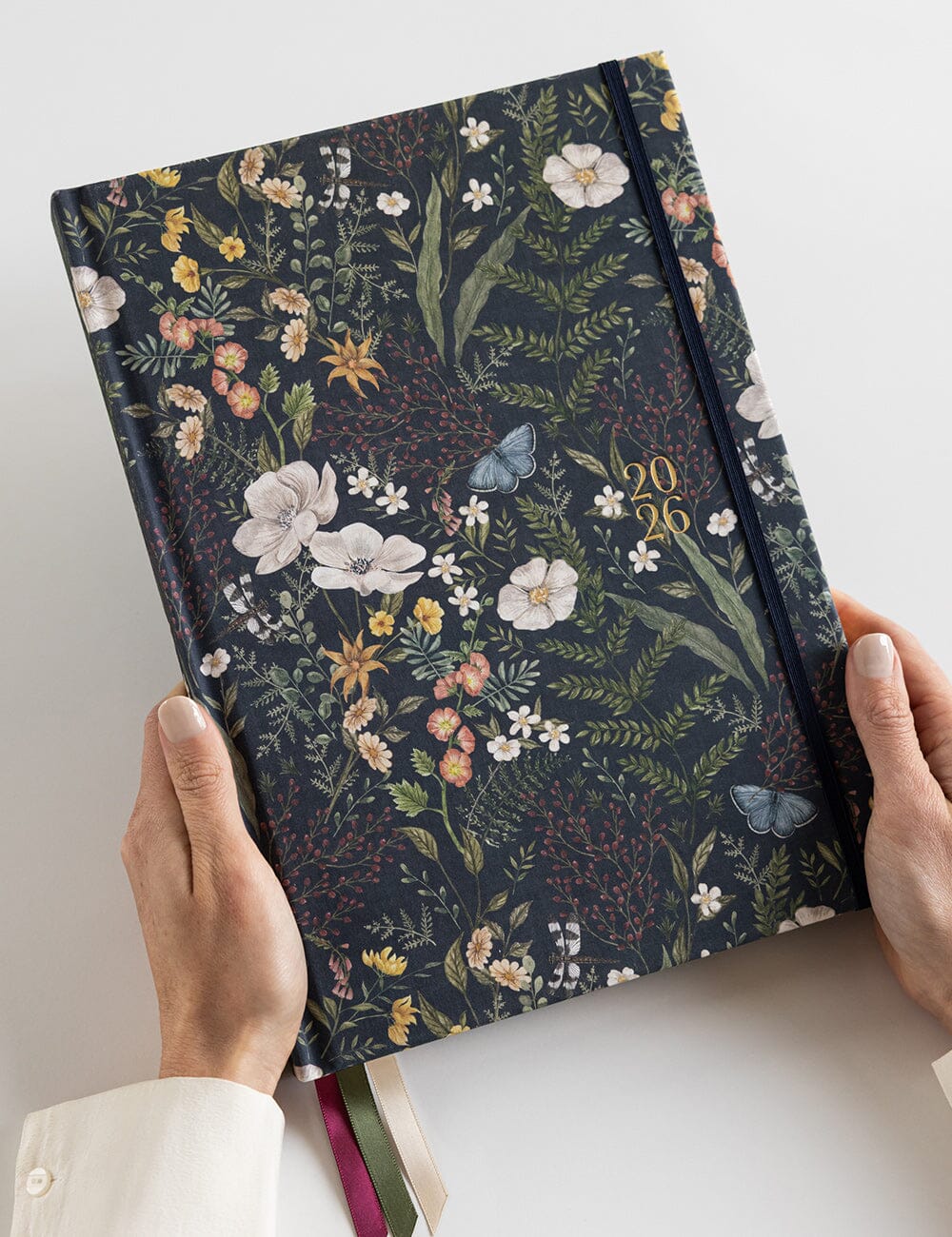 Beautiful linen bound 2026 Teacher A4 Planner features