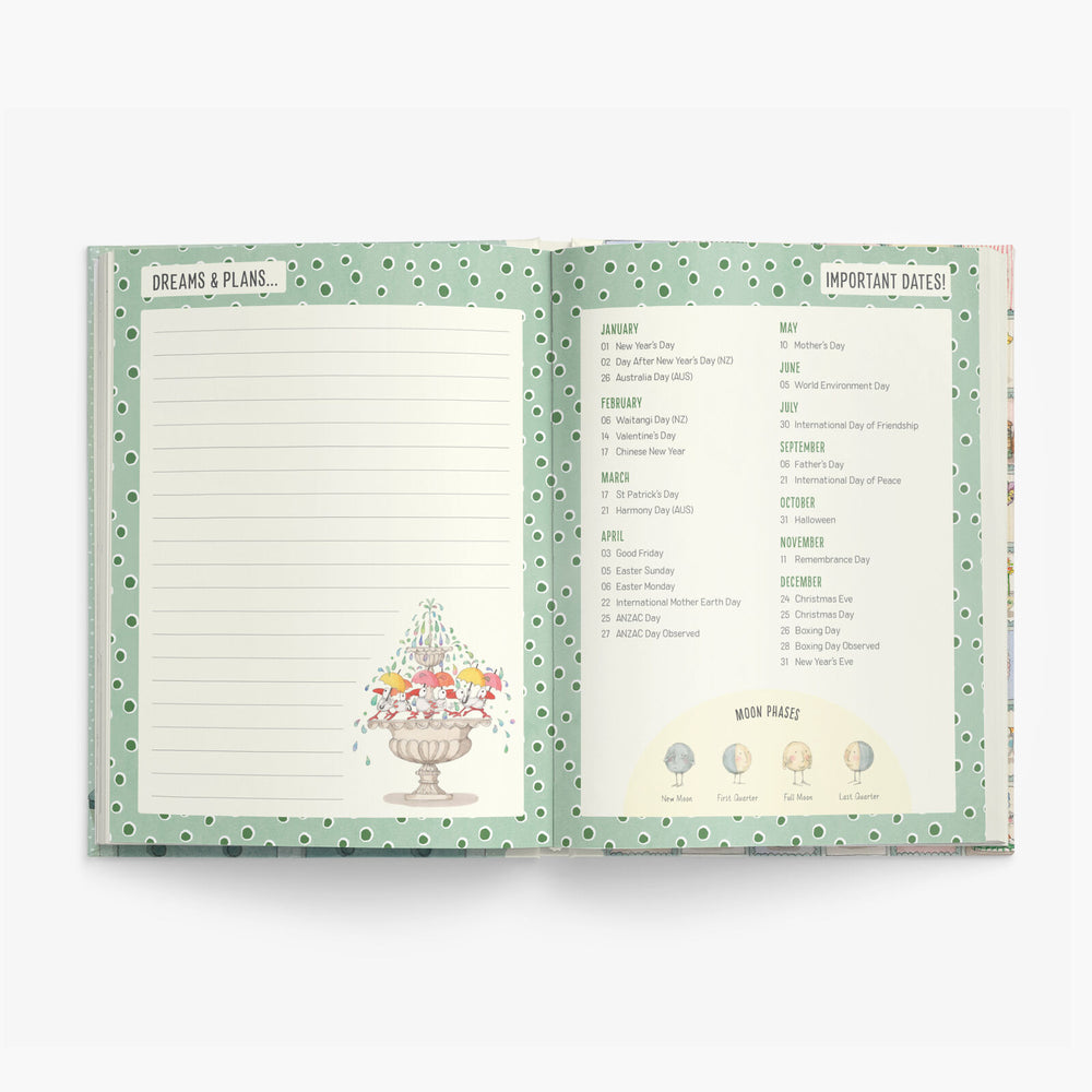 Organise your year with one of Australia and New Zealand's most popular diaries