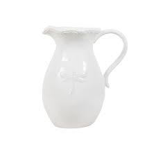 Dragonfly Stoneware White Jug - Small