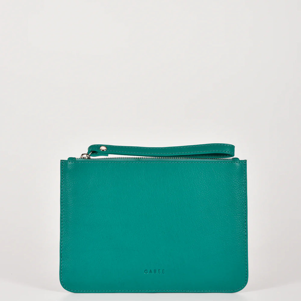 Queens leather pouch is refined simplicity and elegance