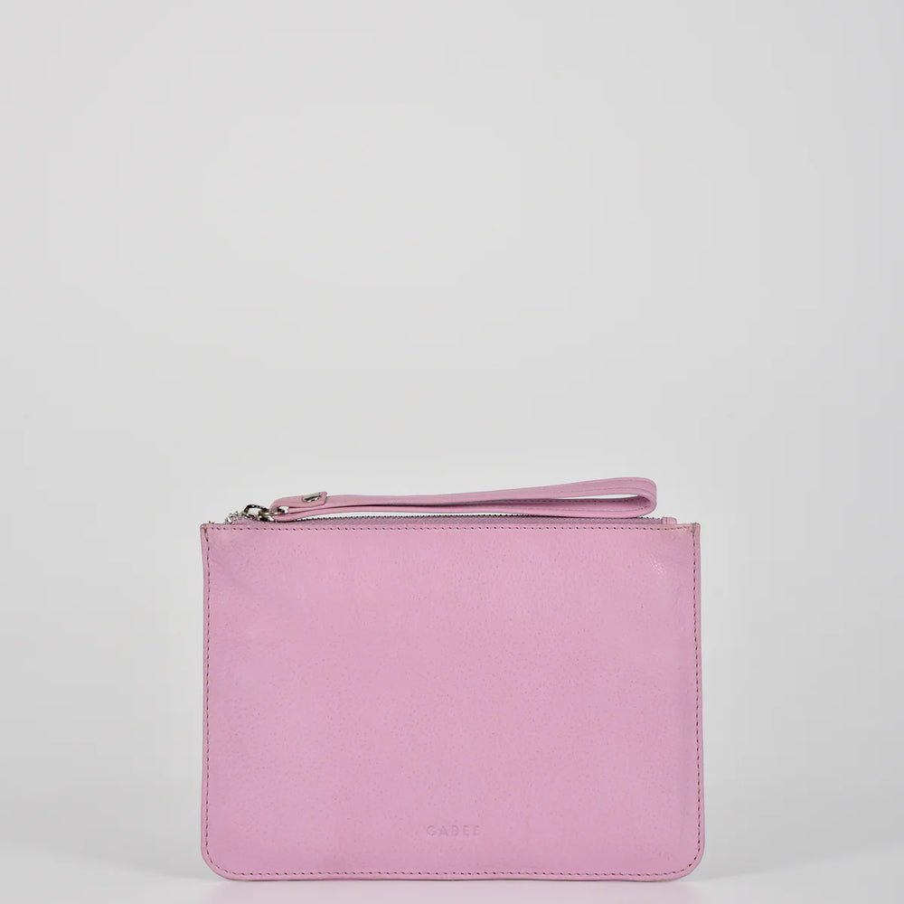 Queens leather pouch is refined simplicity and elegance