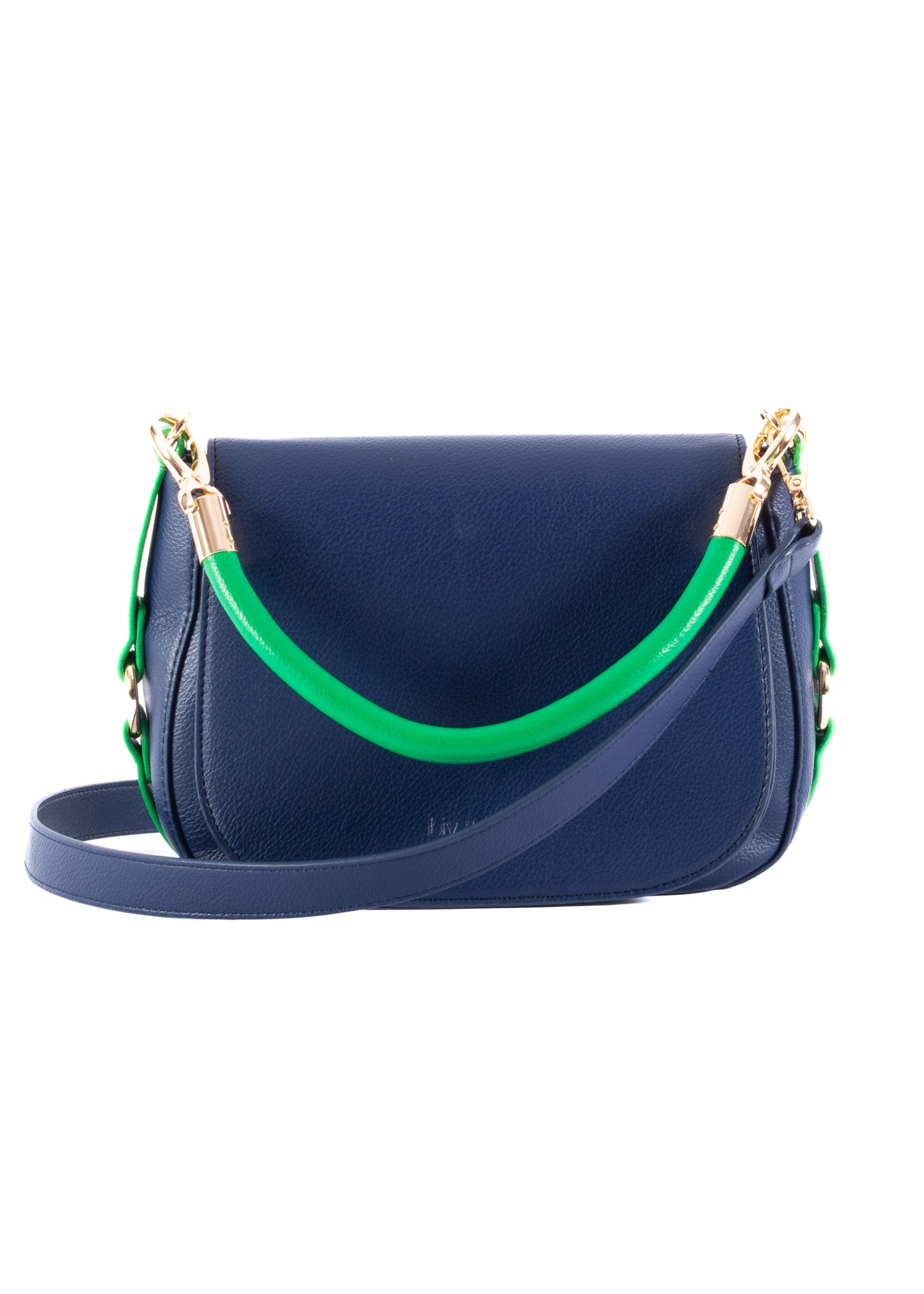 Liv & Milly Grace Navy Handbag