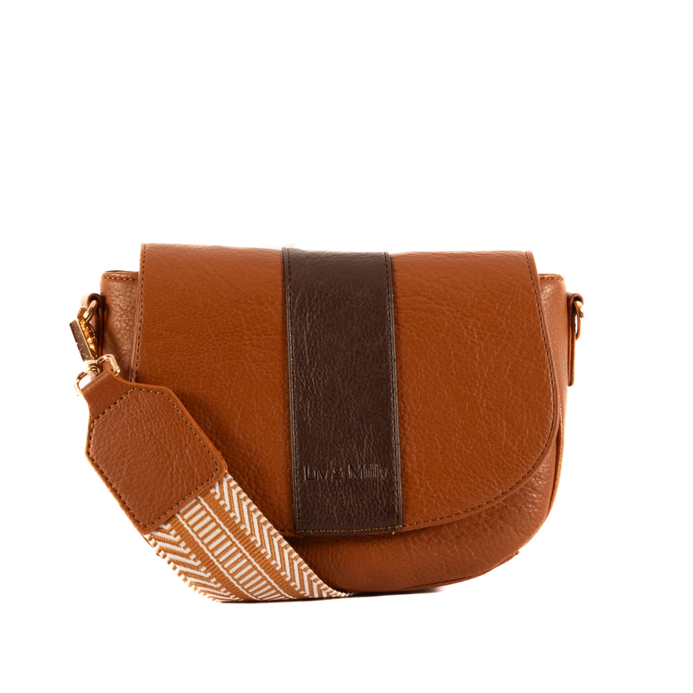 Lizzie - Tan Handbag