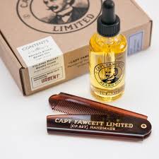 Captain Fawcett Private Stock Beard Oil and Folding