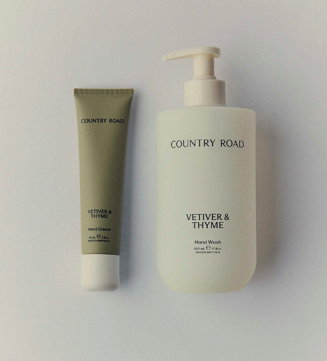 Australian Made Vetiver & Thyme Hand Care Set