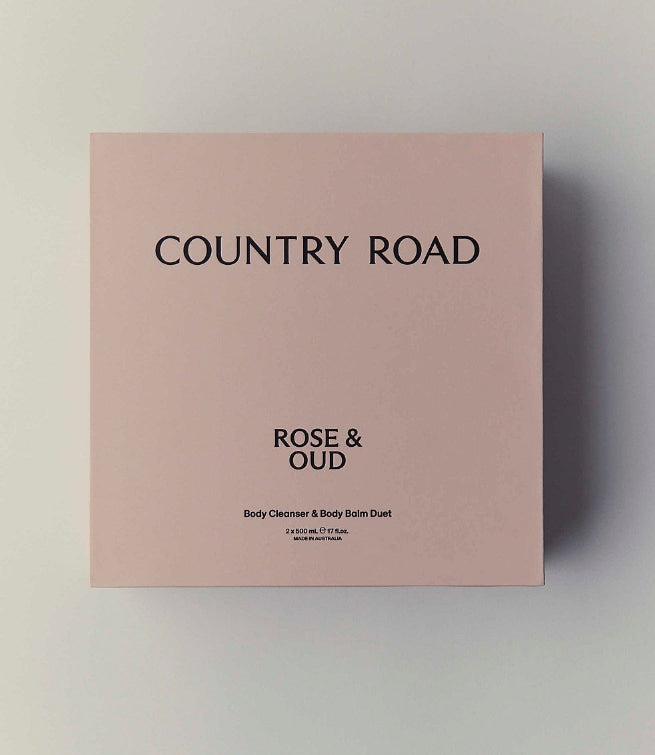 Australian	Made Rose & Oud Body Care Duet