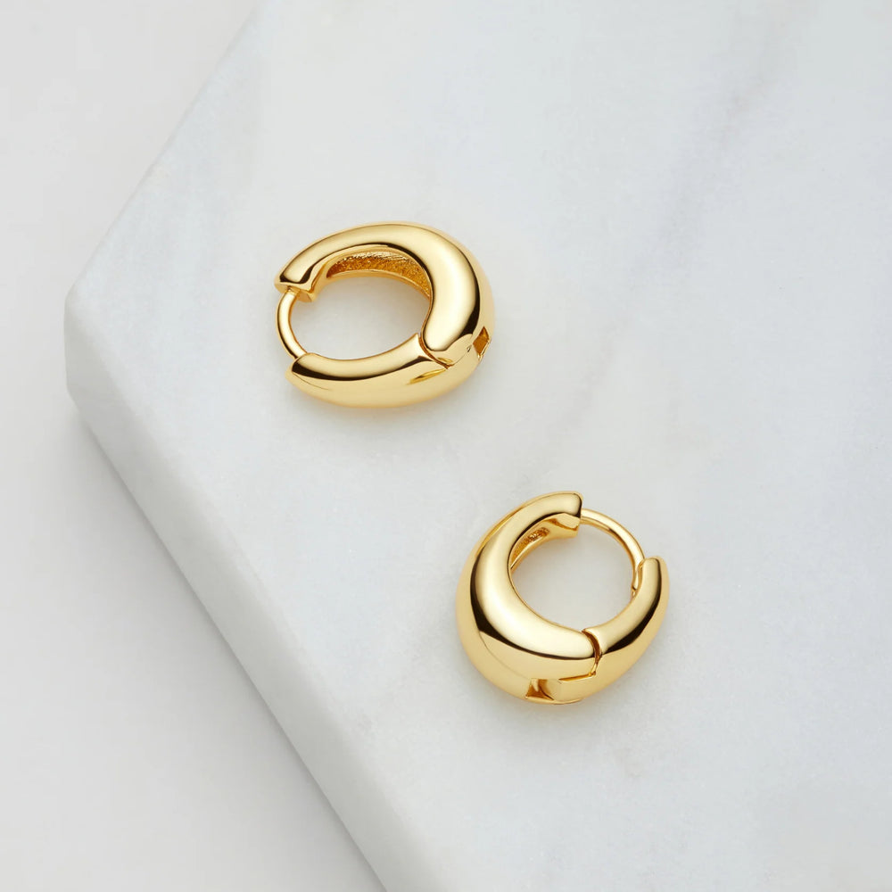 Steph Hoop Small - Gold