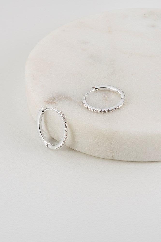 Tilly Hoop Earring Silver