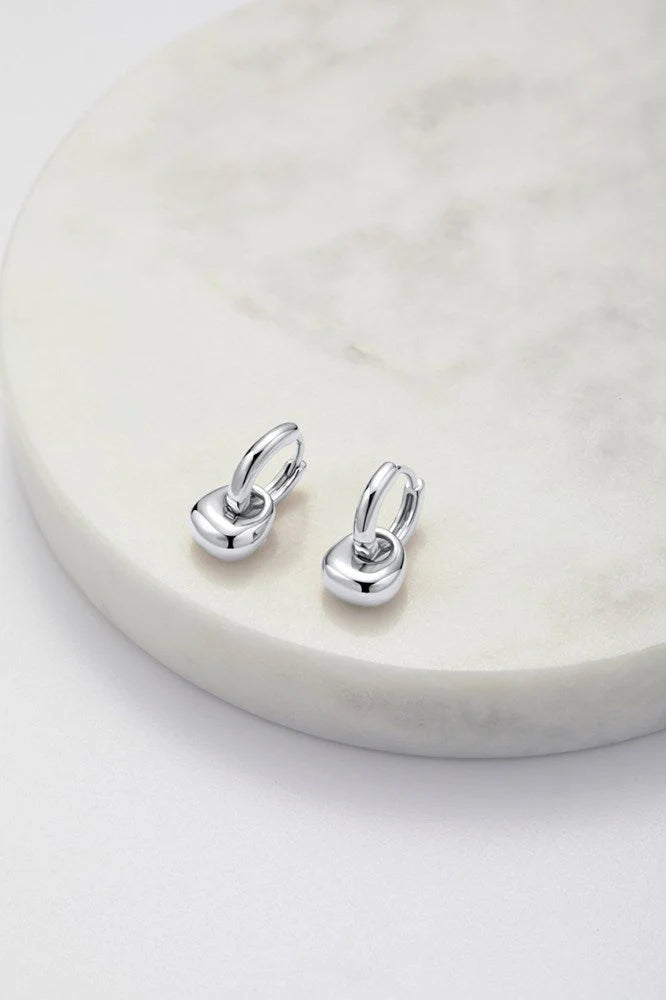 Sadie Hoop Earring - Silver
