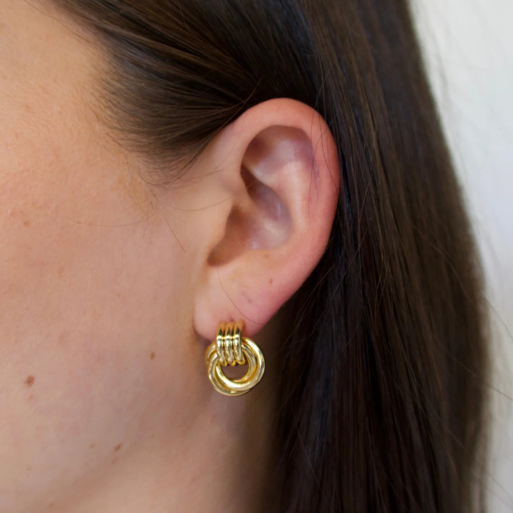 Poppy Clip on - Gold