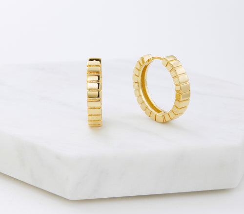Willow Hoop - Gold