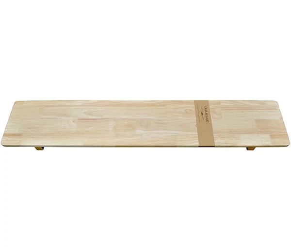 Rogan Wood Rectangle Footed Board - 120x23x2cm