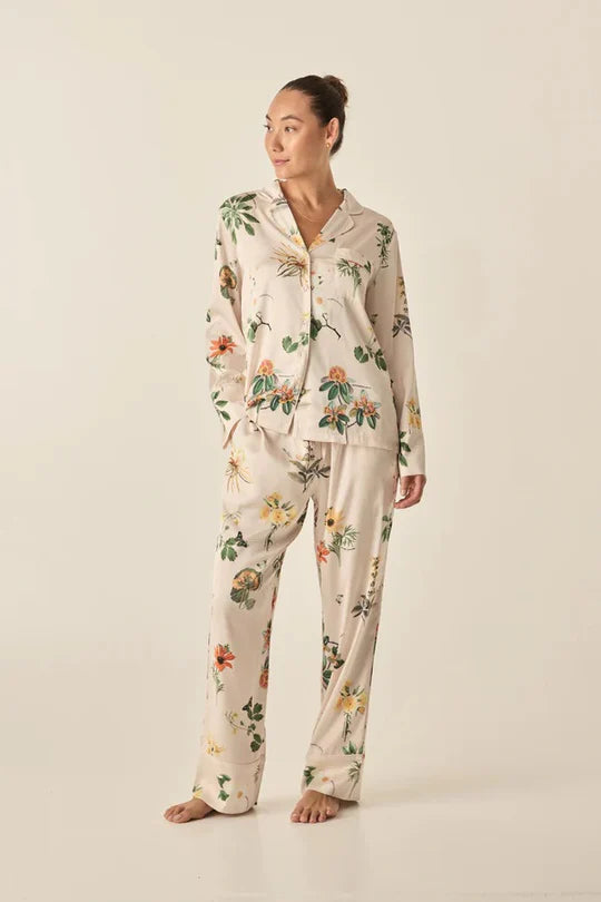 Elle Garden Print Pyjama Set - the epitome of comfort and style.