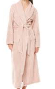 Imogin Pink Plush Robe - Large