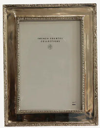 Beaded Nickel Frame 4x6"
