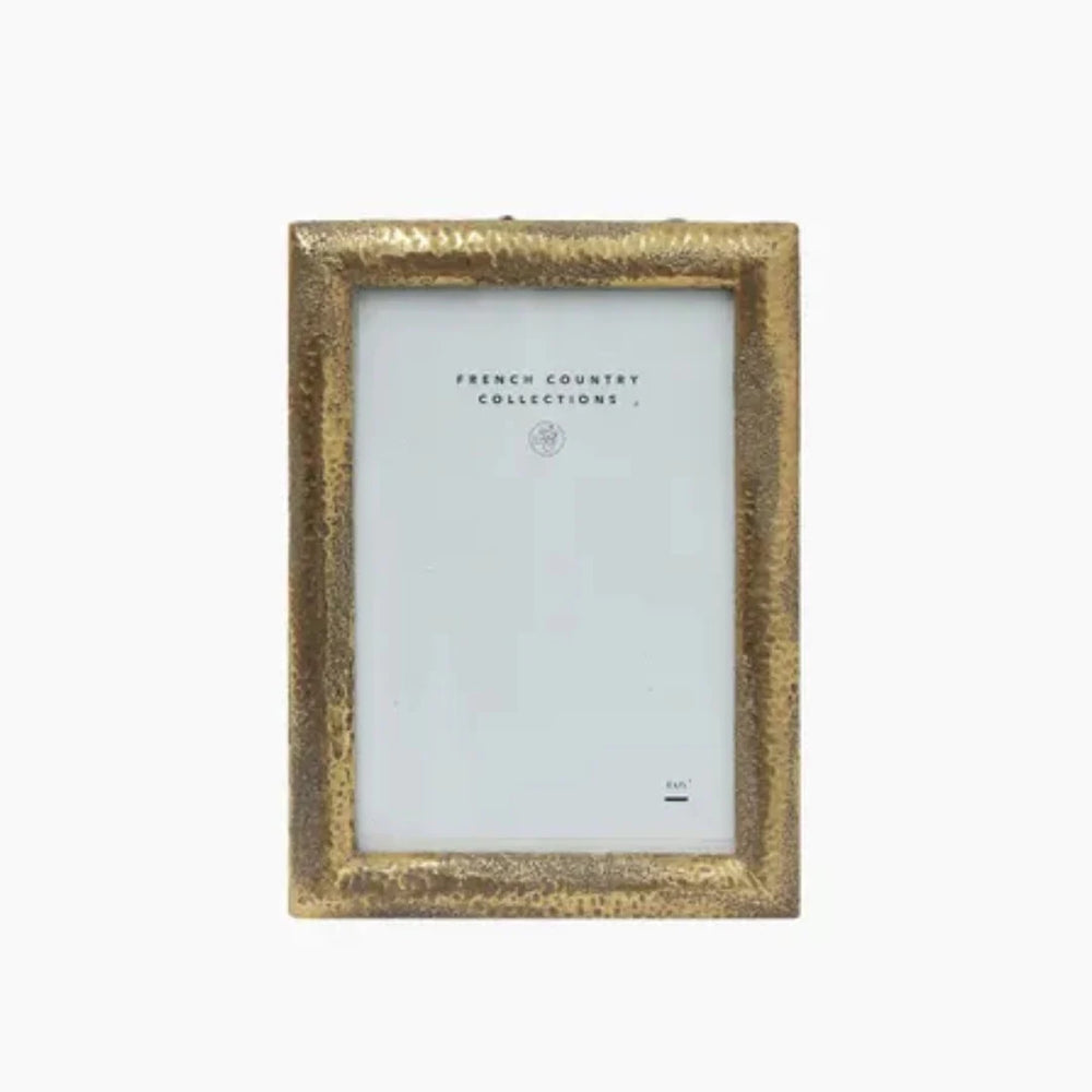 Hammered Gold Photo Frame 4x6