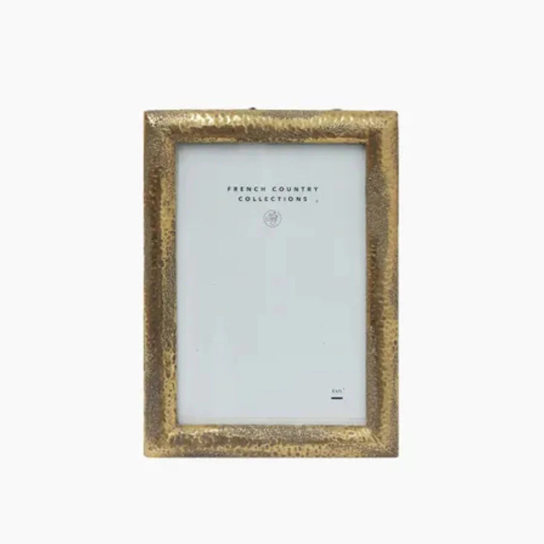 Hammered Gold Photo Frame 4x6