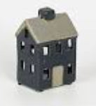 Alsace Petite Tea Light Chalet Grey