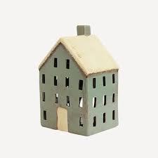 Alsace Tealight Chalet Blue