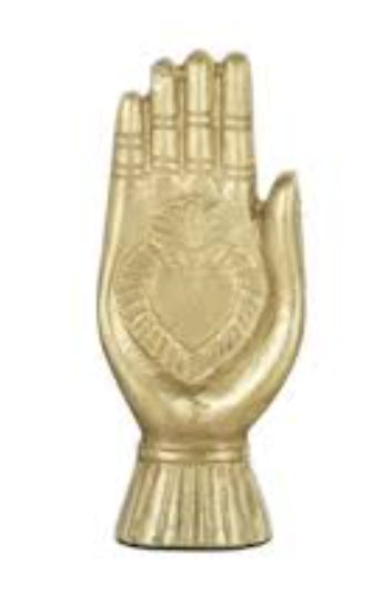 Janeiro Metal Sculpture Gold - 8x3x18cm