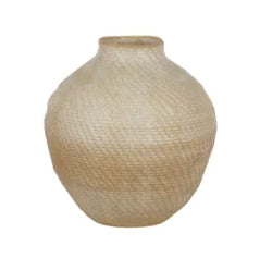 Marakesh Ceramic Vase 25x26x30.5cm Natural