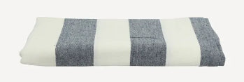 Striped Tablecloth Blue Small