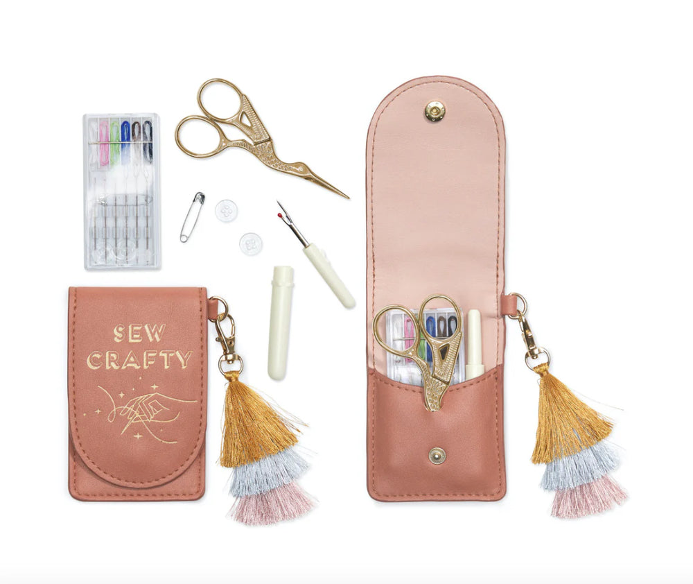 Terracotta Sew Crafty - Vegan Leather Sewing Kit