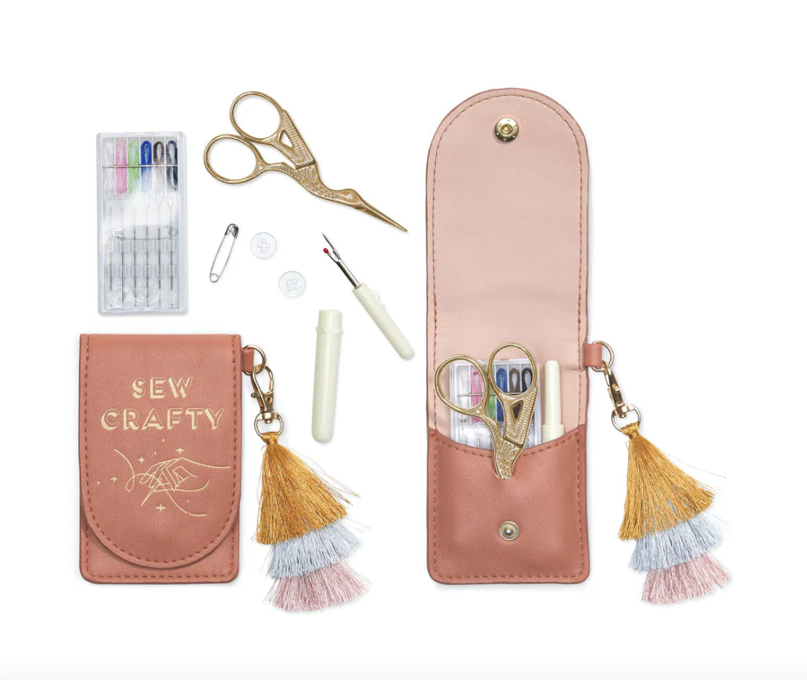 Terracotta Sew Crafty - Vegan Leather Sewing Kit